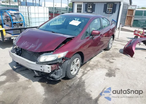2015 Honda Civic Lx from USA, damaged, VIN 19XFB2F5XFE702846